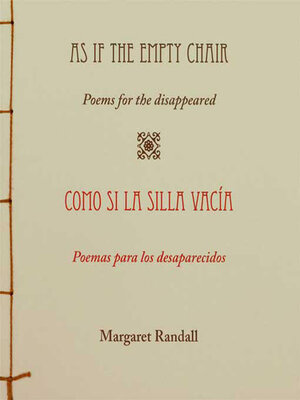 cover image of As If the Empty Chair/Como si la silla vacía